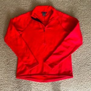 REÍ red zipped sweatshirt size Large